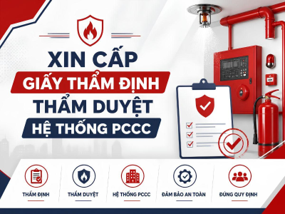 Xin Cấp Giấy Thẩm Định/Thẩm Duyệt Hệ Thống PCCC