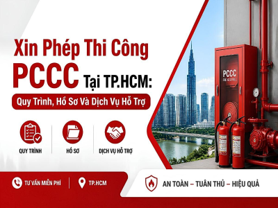Xin Phép Thi Công PCCC Tại TP.HCM: Quy Trình, Hồ Sơ Và Dịch Vụ Hỗ Trợ