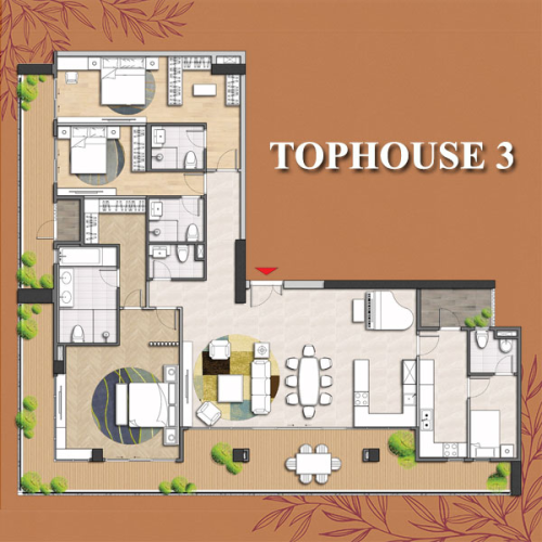 Tophouse The Antonia 256.81M2