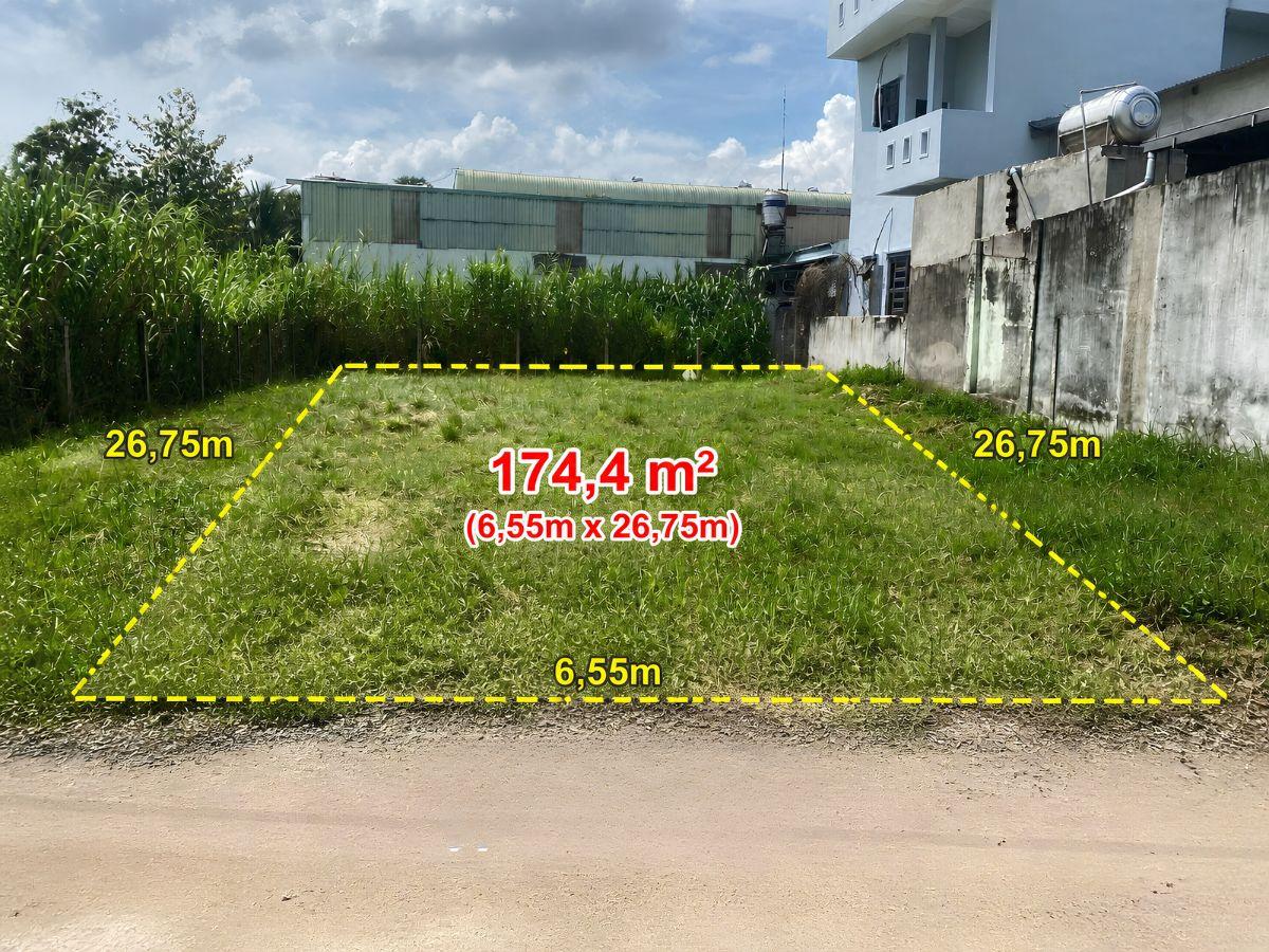 Đất Nền An Bình, An Tịnh, Tây Ninh 174,4m² Sổ Sẵn Công Chứng Ngay