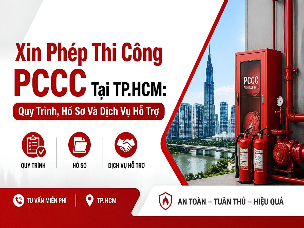 Xin Phép Thi Công PCCC Tại TP.HCM: Quy Trình, Hồ Sơ Và Dịch Vụ Hỗ Trợ